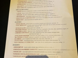 Yaya's Euro Bistro menu