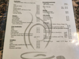 Sheri's Place menu