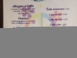 Casa Italia menu