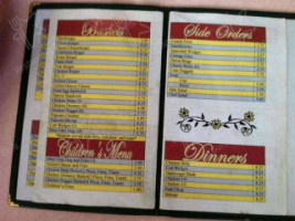 Medina Cafe menu