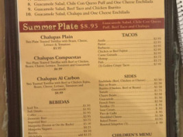 El Mariachi Mexican menu