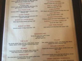 The Keg Grill menu