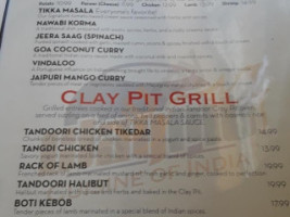 Clay Pit Cuisine Of India menu