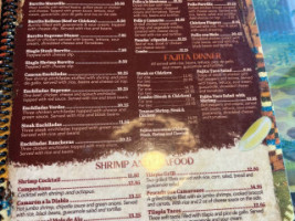 El Cazador Mexican Grill menu