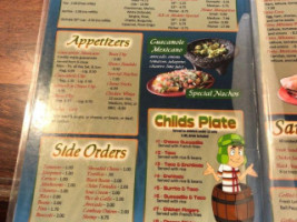 Chapala Mexican menu