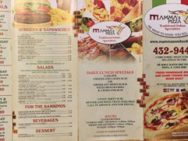 Mammas Pizza food