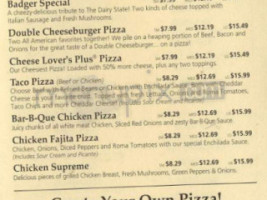 Pizza Hut menu