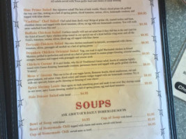 Cadillac Jacks Saloon And Grill menu