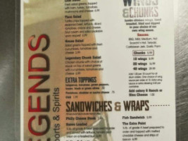 Legends Gss menu