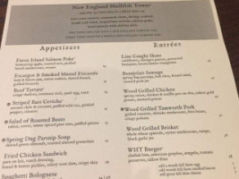 Saltbox Kitchen menu