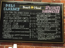 Avenue Deli menu