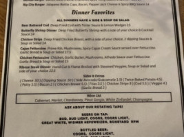 Joe's Sports And Grill menu