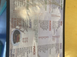 Jus Fishy menu