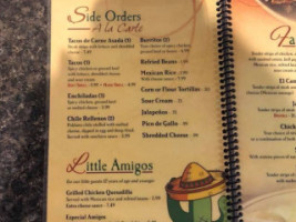 Mi Pueblo Mexican menu