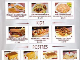 El Maizal Colombiano menu