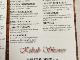 Sultan Family menu