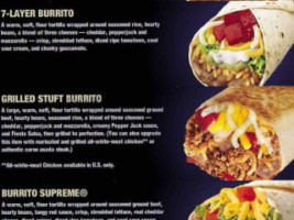 Taco Bell menu