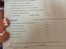 Blue Moon Bagel Cafe menu