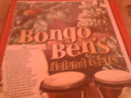 Bongo Ben's Island Cafe food