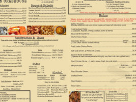 P G N Crab House menu