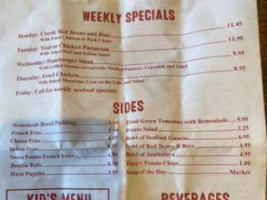 Johnny's Po-boys menu