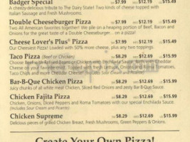 Mazzio's Pizza menu