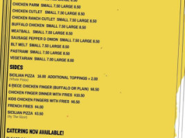 Panellas Market menu