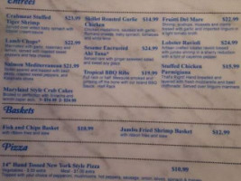 Marios Dockside Grille menu