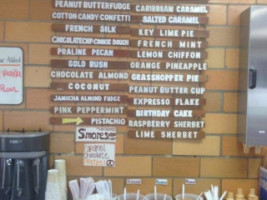 Plainwell Ice Cream Co menu