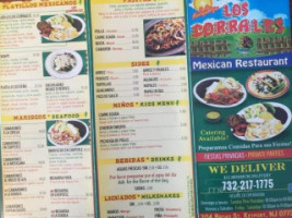 Los Corrales menu