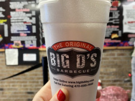 Big D's Bbq menu