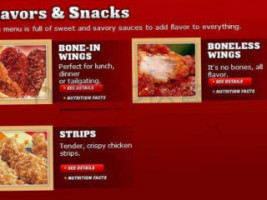 Kfc menu