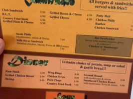 Miss Michelle's menu