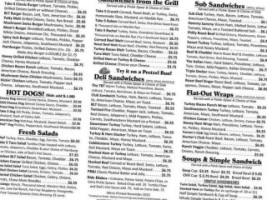 Take Five Deli Llc menu