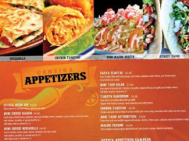 Azteca Silverdale Mexican menu