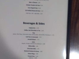 Step Inn menu