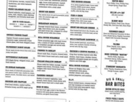 Mill House Brewing Company menu