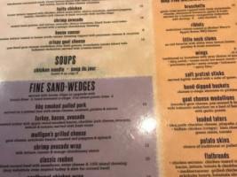 Mulligan's menu