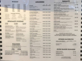 Mancino's Pizza Grinders menu