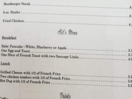 Sheri's menu