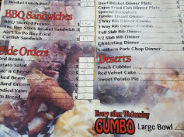 The Smoky Fire Pit menu