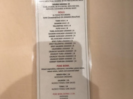 Bangkok 54 menu