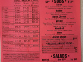 Hometown Pizza menu