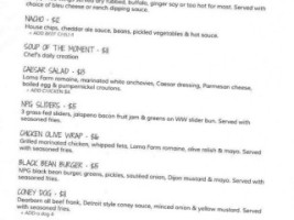 Northport Pub Grille menu