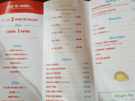 Sophie's Cuban Cuisine menu