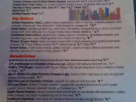 Mark's City Grille menu