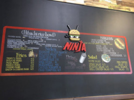 Ninja Grill menu