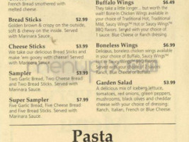 Pizza Hut menu