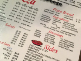 Lagrande Pizza Subs menu