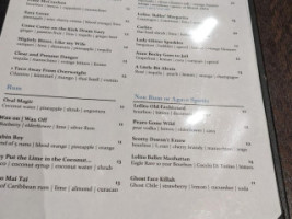 Lolito Cantina menu